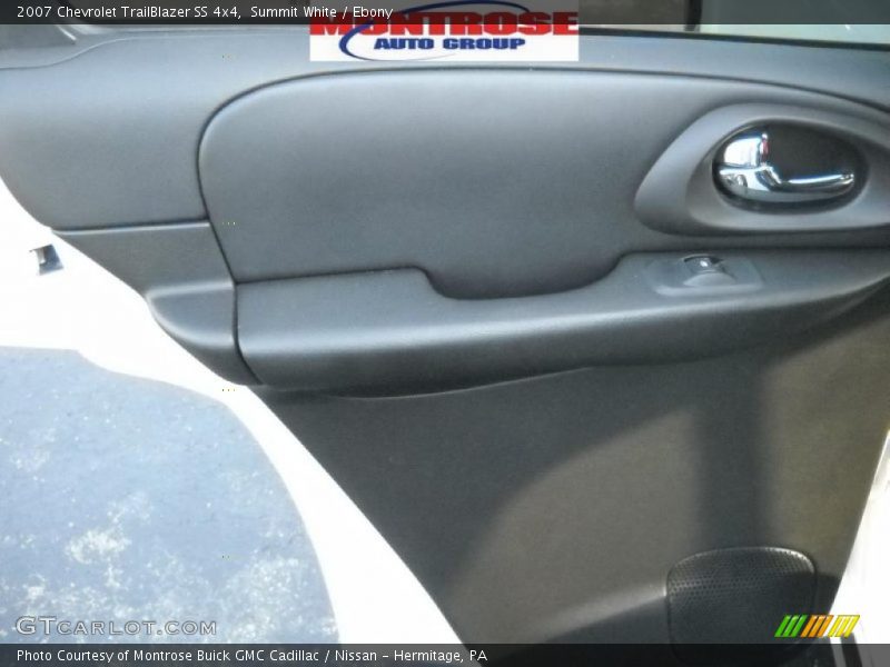 Summit White / Ebony 2007 Chevrolet TrailBlazer SS 4x4