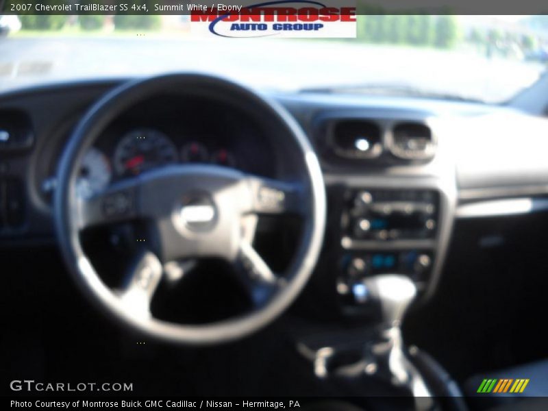 Summit White / Ebony 2007 Chevrolet TrailBlazer SS 4x4