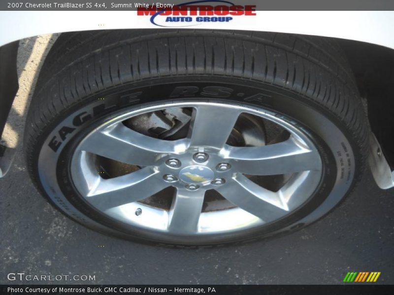 Summit White / Ebony 2007 Chevrolet TrailBlazer SS 4x4
