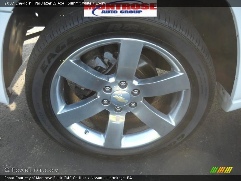 Summit White / Ebony 2007 Chevrolet TrailBlazer SS 4x4