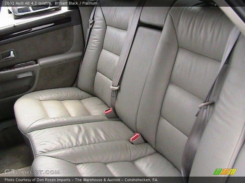 Brilliant Black / Platinum 2001 Audi A8 4.2 quattro