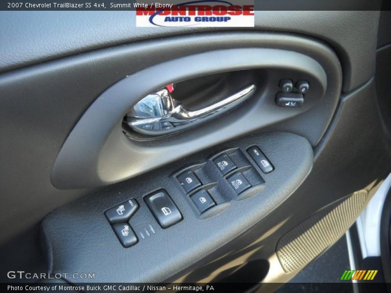 Summit White / Ebony 2007 Chevrolet TrailBlazer SS 4x4