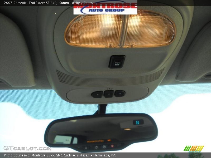 Summit White / Ebony 2007 Chevrolet TrailBlazer SS 4x4