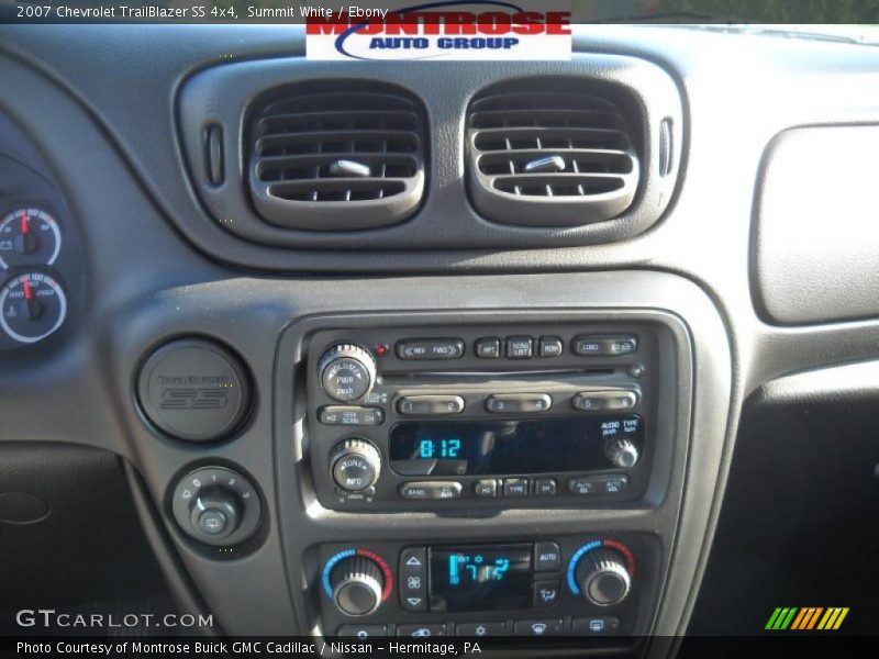 Summit White / Ebony 2007 Chevrolet TrailBlazer SS 4x4