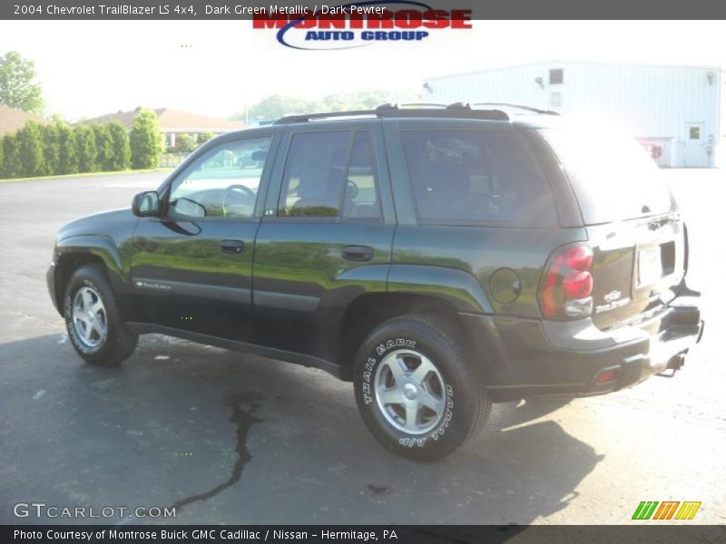 Dark Green Metallic / Dark Pewter 2004 Chevrolet TrailBlazer LS 4x4