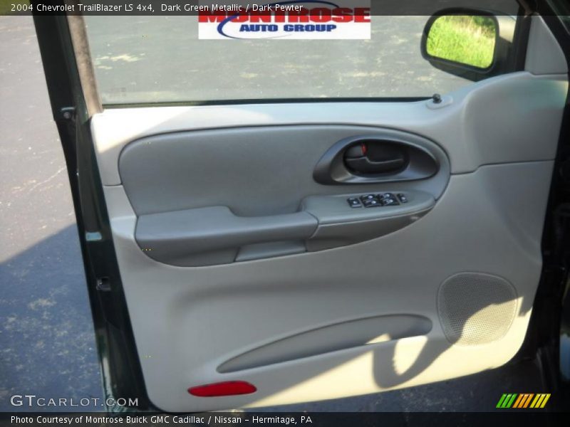 Dark Green Metallic / Dark Pewter 2004 Chevrolet TrailBlazer LS 4x4