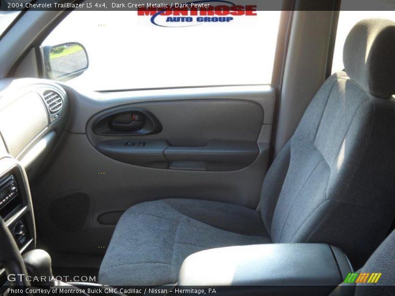 Dark Green Metallic / Dark Pewter 2004 Chevrolet TrailBlazer LS 4x4