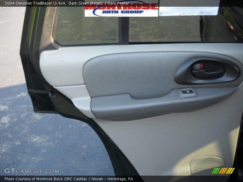Dark Green Metallic / Dark Pewter 2004 Chevrolet TrailBlazer LS 4x4