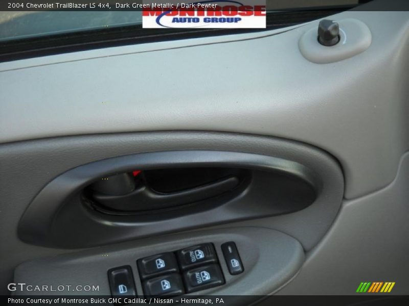 Dark Green Metallic / Dark Pewter 2004 Chevrolet TrailBlazer LS 4x4