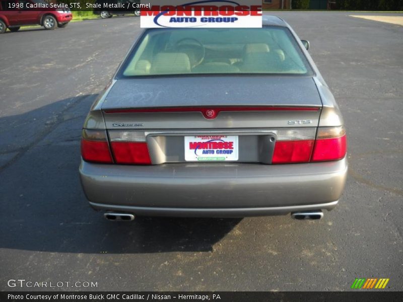 Shale Metallic / Camel 1998 Cadillac Seville STS