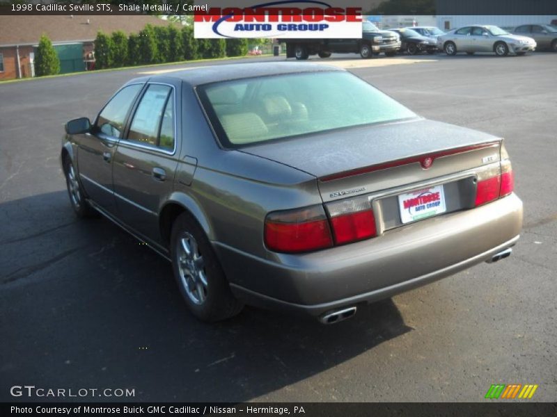 Shale Metallic / Camel 1998 Cadillac Seville STS
