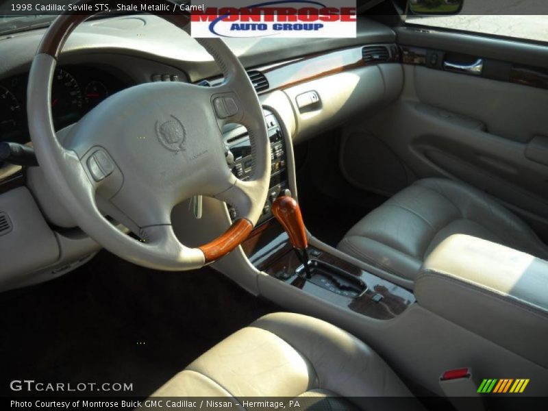 Shale Metallic / Camel 1998 Cadillac Seville STS