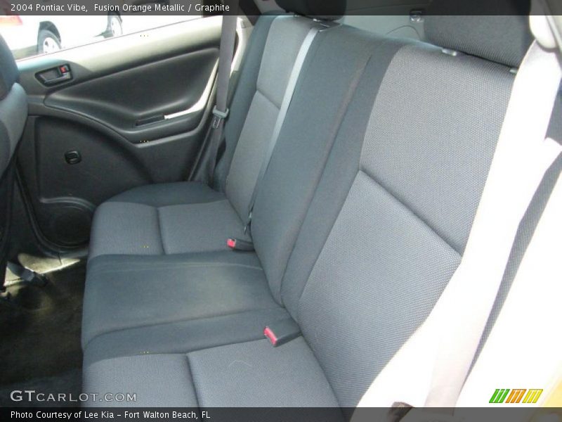 Fusion Orange Metallic / Graphite 2004 Pontiac Vibe