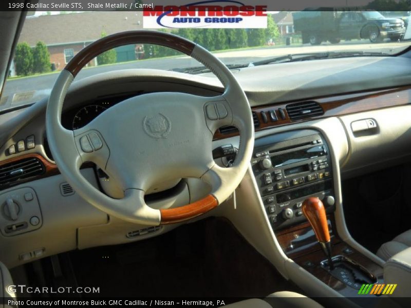 Shale Metallic / Camel 1998 Cadillac Seville STS