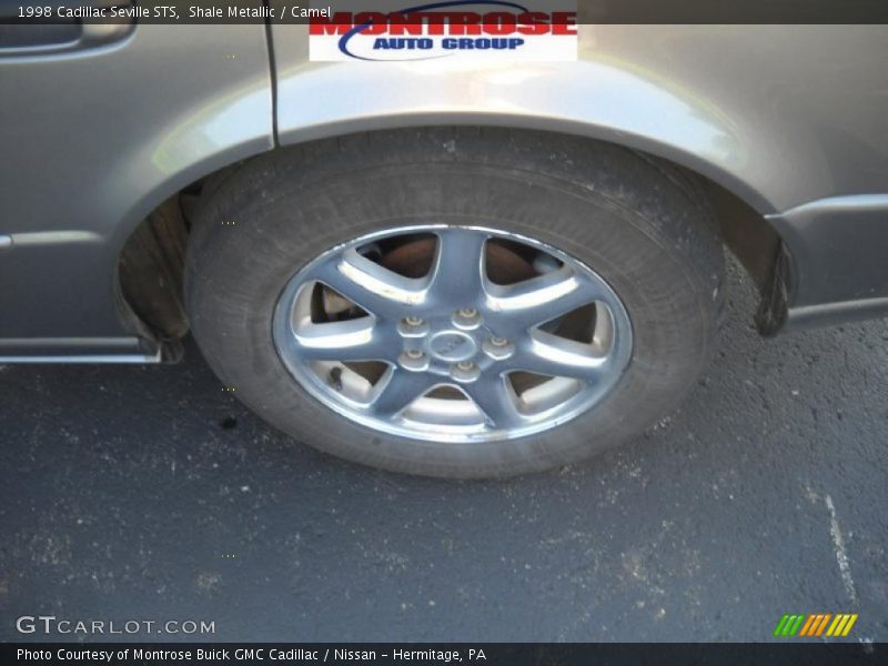 Shale Metallic / Camel 1998 Cadillac Seville STS