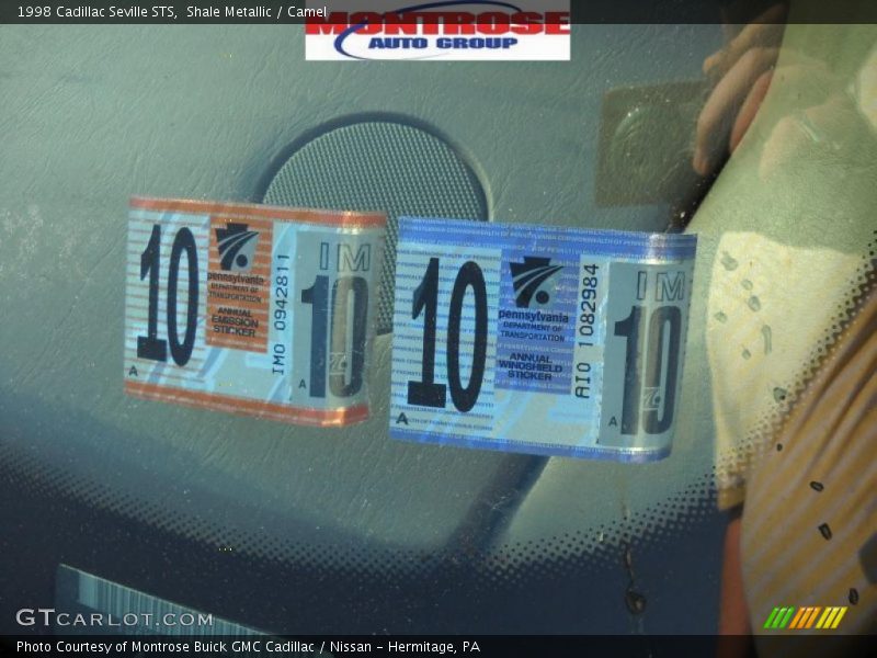 Shale Metallic / Camel 1998 Cadillac Seville STS