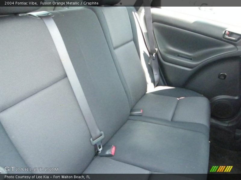 Fusion Orange Metallic / Graphite 2004 Pontiac Vibe
