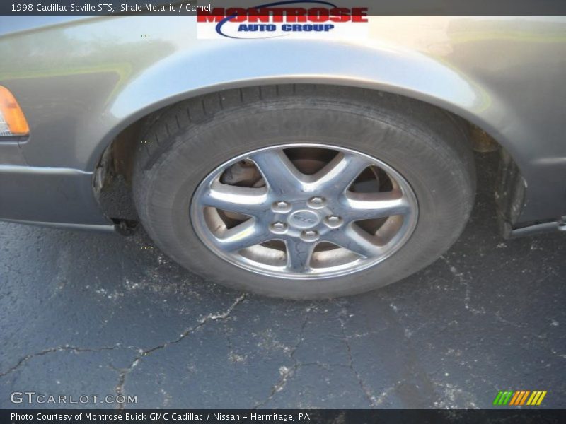 Shale Metallic / Camel 1998 Cadillac Seville STS