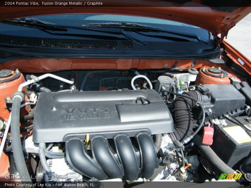 Fusion Orange Metallic / Graphite 2004 Pontiac Vibe