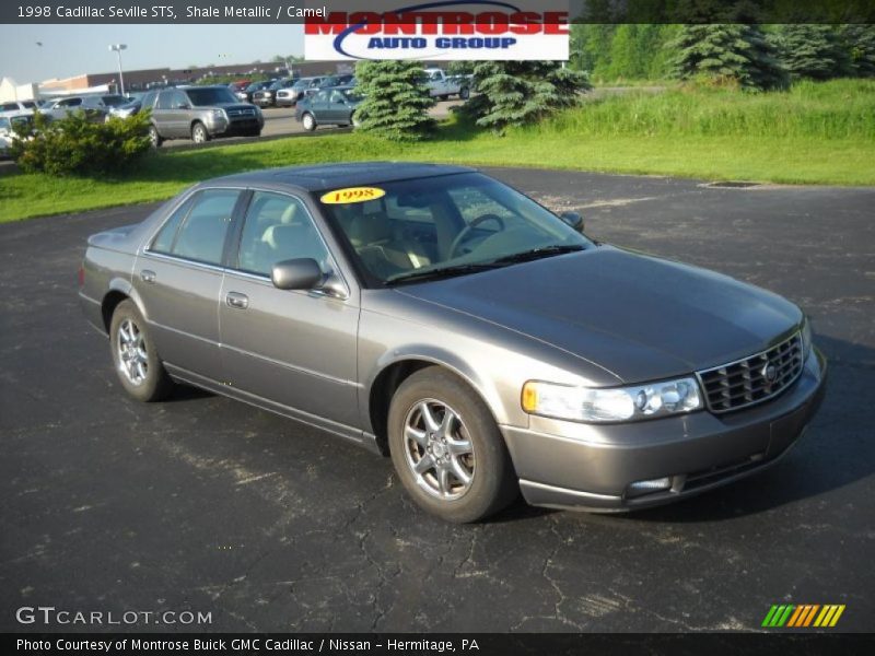 Shale Metallic / Camel 1998 Cadillac Seville STS