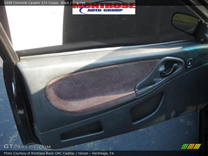 Black / Graphite 1998 Chevrolet Cavalier Z24 Coupe