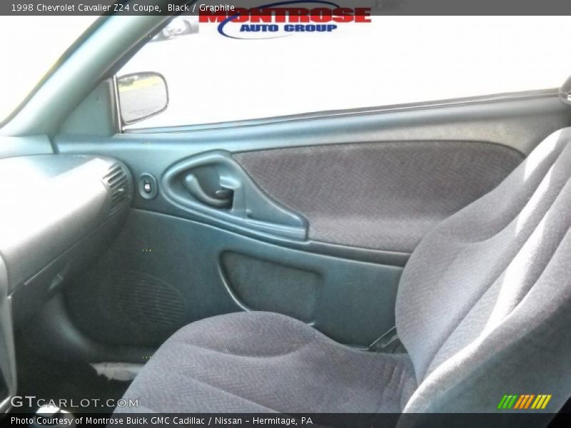 Black / Graphite 1998 Chevrolet Cavalier Z24 Coupe