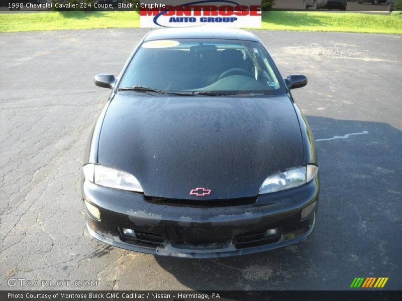 Black / Graphite 1998 Chevrolet Cavalier Z24 Coupe