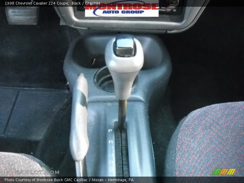 Black / Graphite 1998 Chevrolet Cavalier Z24 Coupe