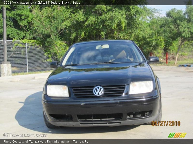 Black / Beige 2002 Volkswagen Jetta GLS 1.8T Sedan