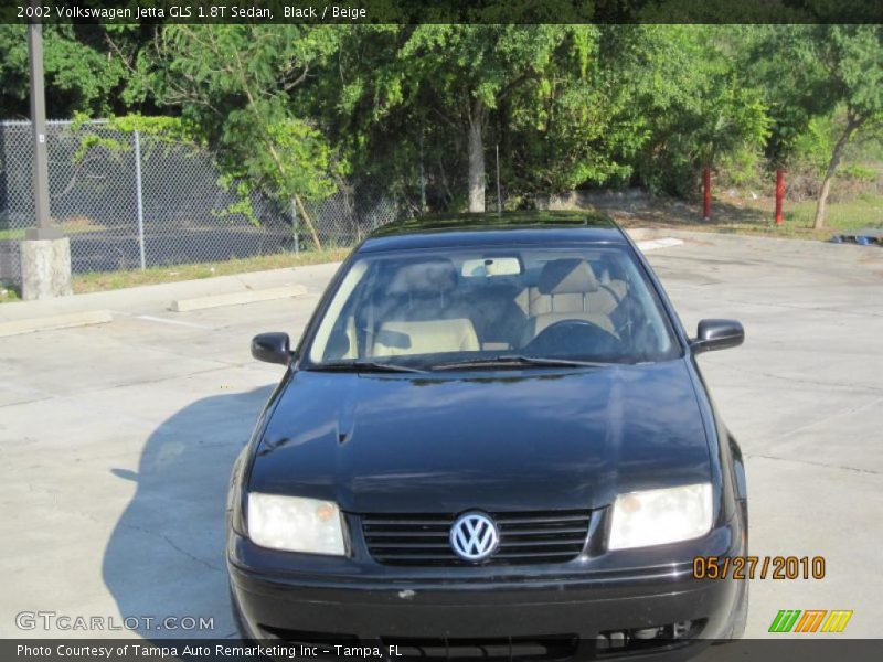 Black / Beige 2002 Volkswagen Jetta GLS 1.8T Sedan