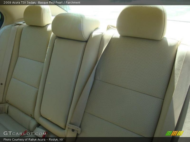 Basque Red Pearl / Parchment 2009 Acura TSX Sedan
