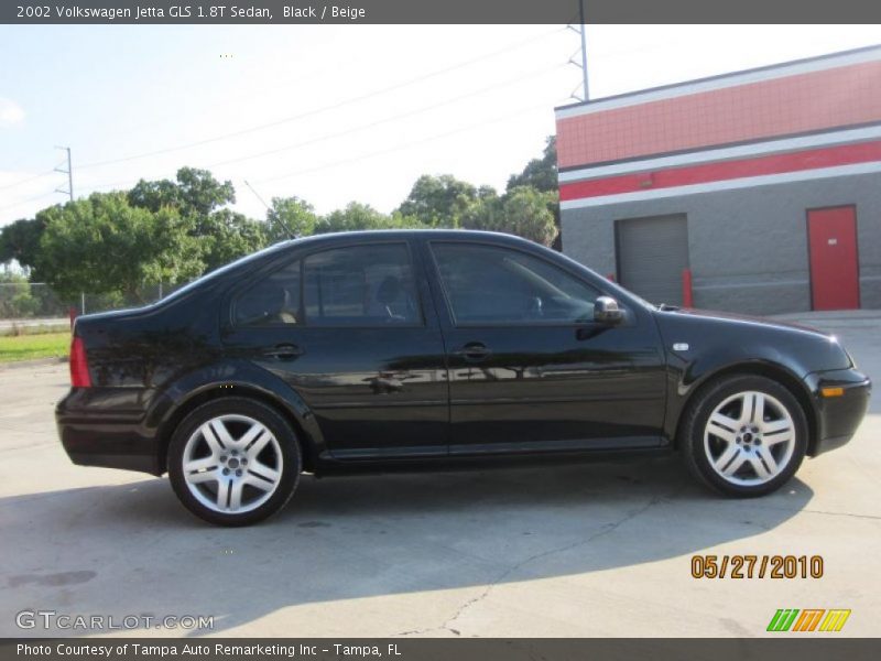 Black / Beige 2002 Volkswagen Jetta GLS 1.8T Sedan