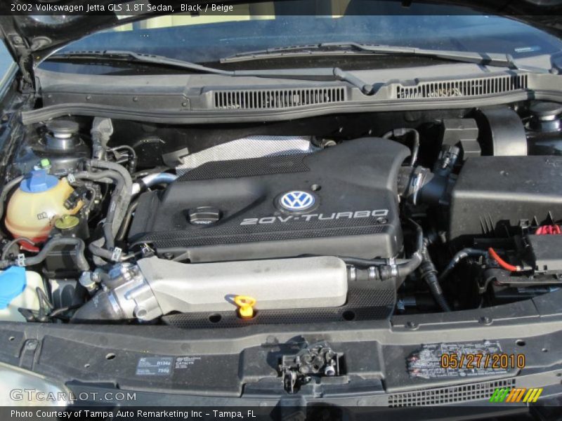 Black / Beige 2002 Volkswagen Jetta GLS 1.8T Sedan