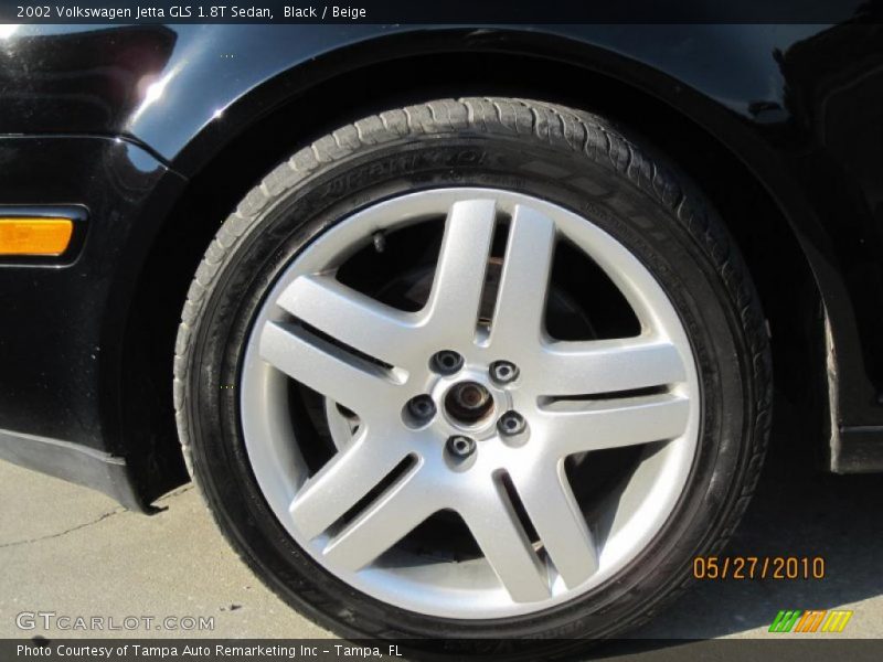 Black / Beige 2002 Volkswagen Jetta GLS 1.8T Sedan