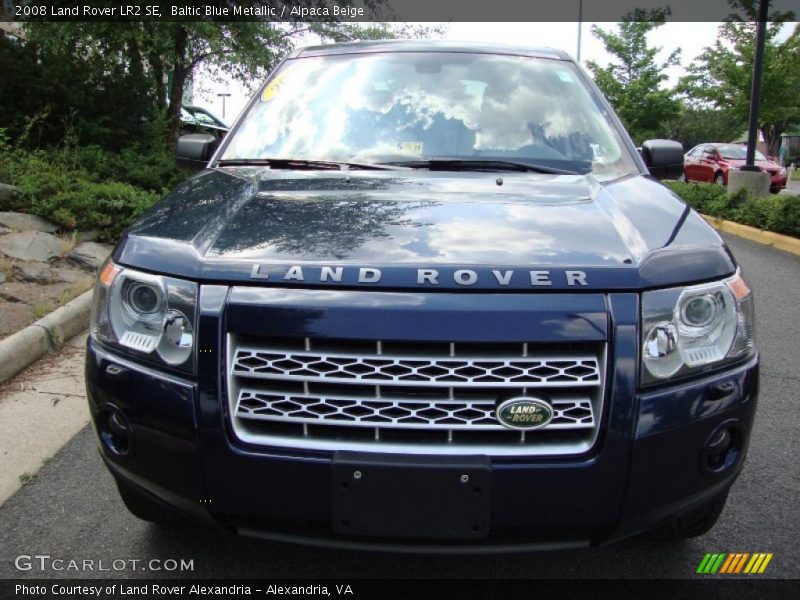 Baltic Blue Metallic / Alpaca Beige 2008 Land Rover LR2 SE