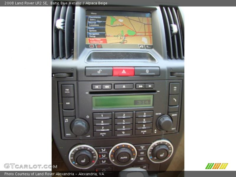 Baltic Blue Metallic / Alpaca Beige 2008 Land Rover LR2 SE