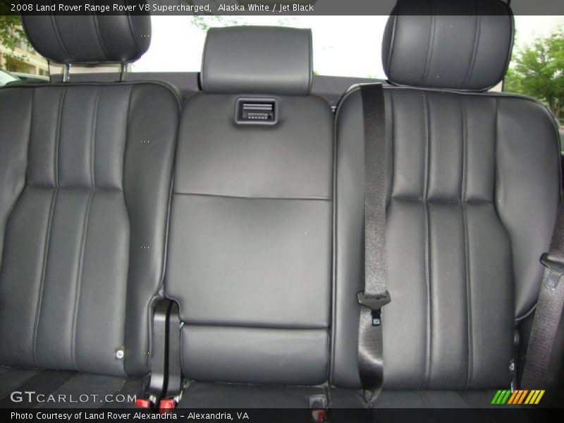 Alaska White / Jet Black 2008 Land Rover Range Rover V8 Supercharged