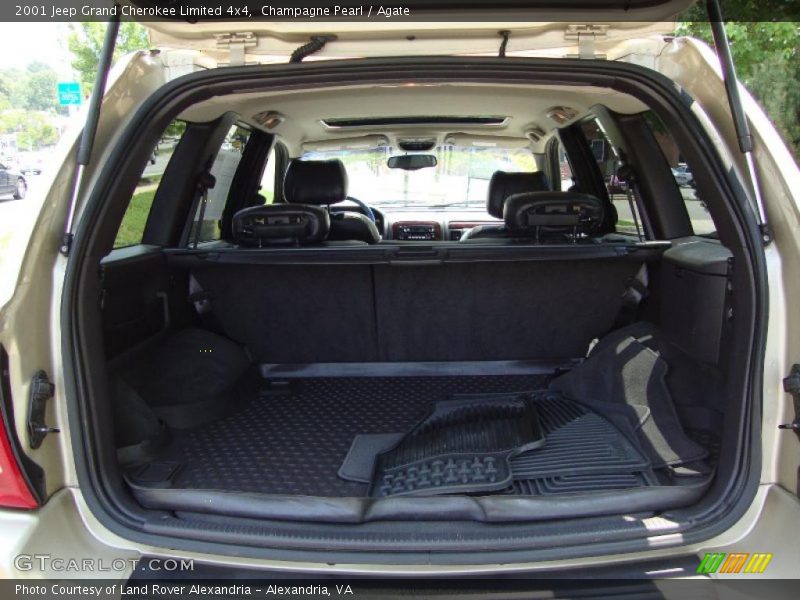 Champagne Pearl / Agate 2001 Jeep Grand Cherokee Limited 4x4