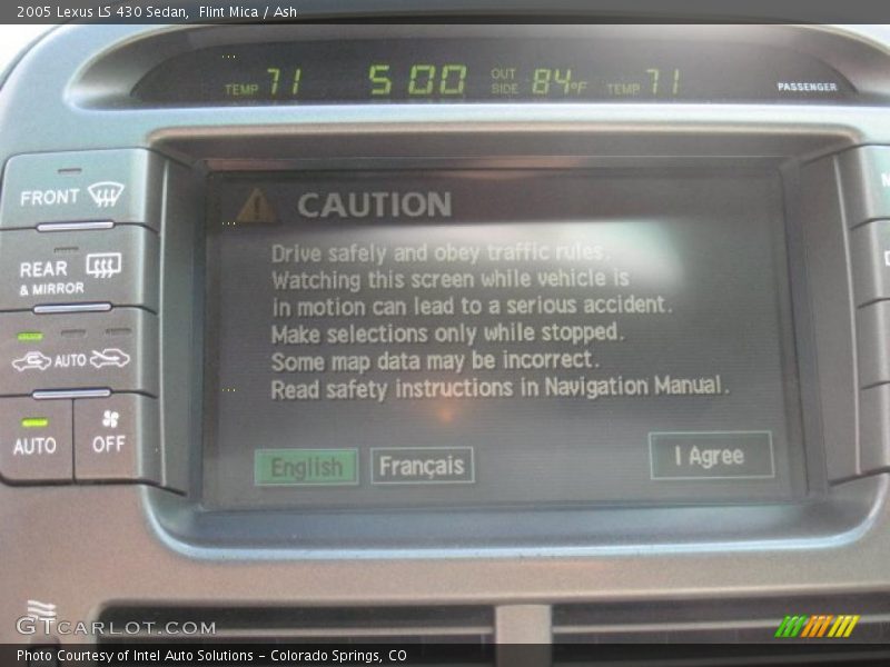 Flint Mica / Ash 2005 Lexus LS 430 Sedan