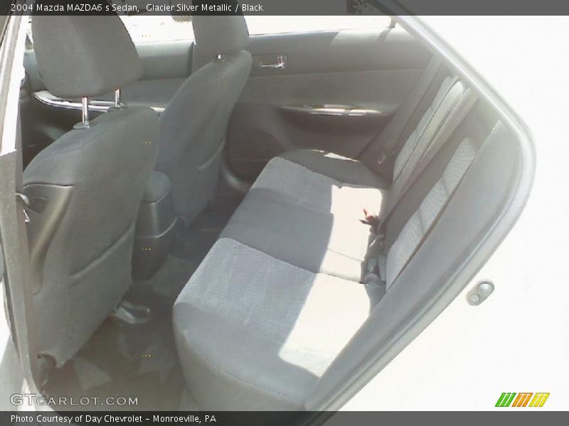 Glacier Silver Metallic / Black 2004 Mazda MAZDA6 s Sedan