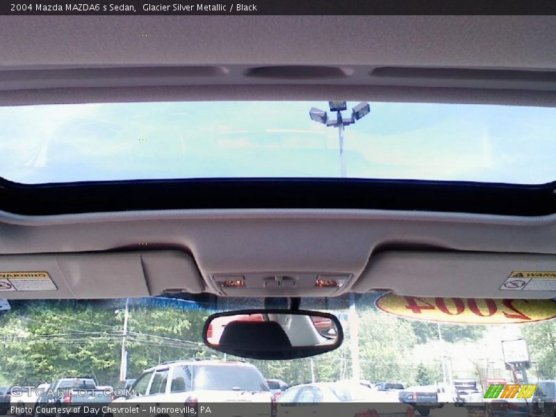 Glacier Silver Metallic / Black 2004 Mazda MAZDA6 s Sedan