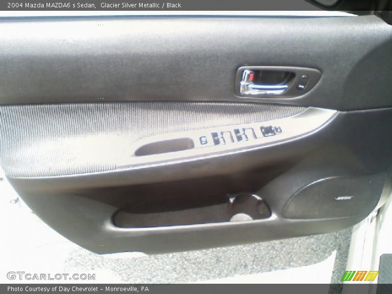 Glacier Silver Metallic / Black 2004 Mazda MAZDA6 s Sedan