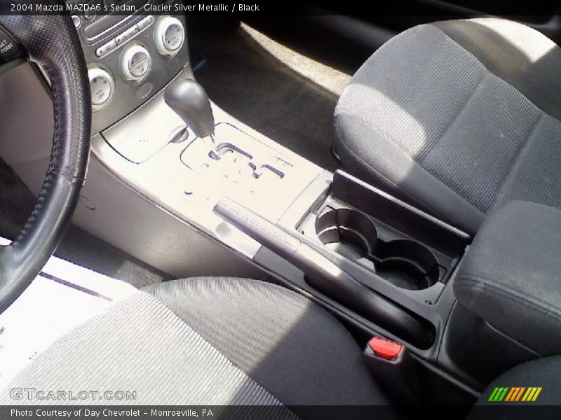 Glacier Silver Metallic / Black 2004 Mazda MAZDA6 s Sedan