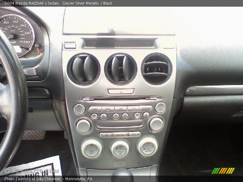 Glacier Silver Metallic / Black 2004 Mazda MAZDA6 s Sedan