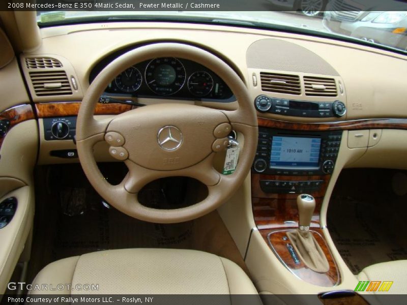 Pewter Metallic / Cashmere 2008 Mercedes-Benz E 350 4Matic Sedan