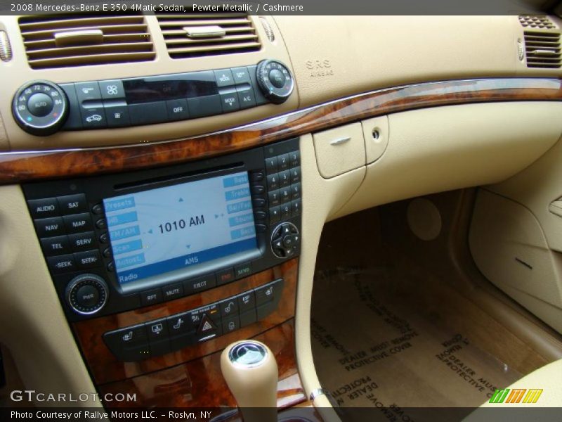 Pewter Metallic / Cashmere 2008 Mercedes-Benz E 350 4Matic Sedan