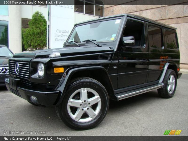 Black / Black 2008 Mercedes-Benz G 500