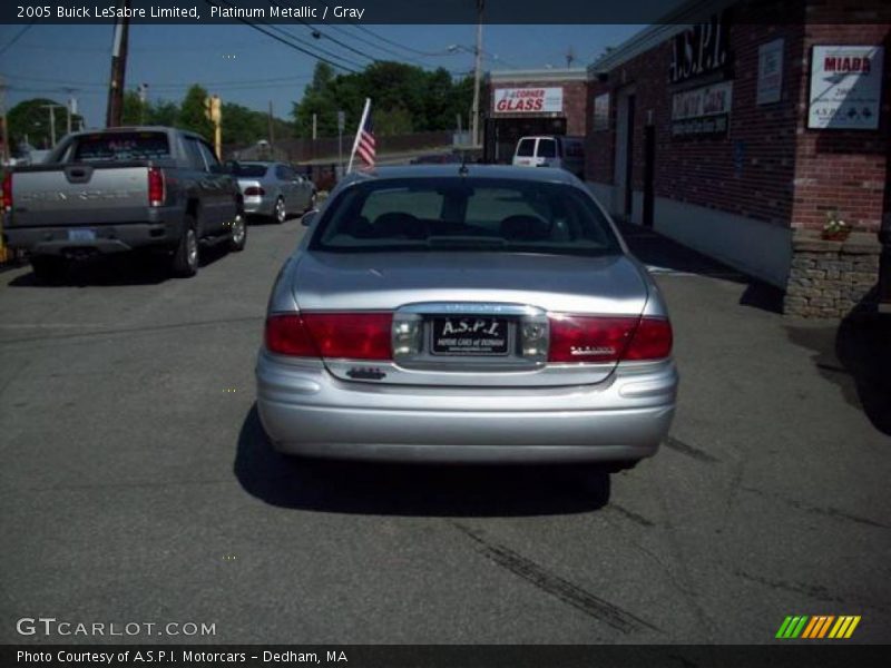 Platinum Metallic / Gray 2005 Buick LeSabre Limited