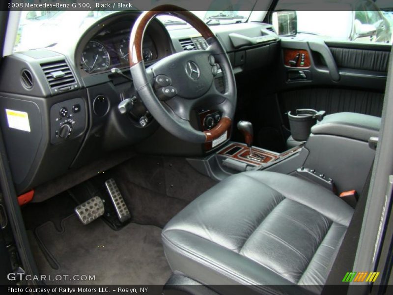 Black / Black 2008 Mercedes-Benz G 500