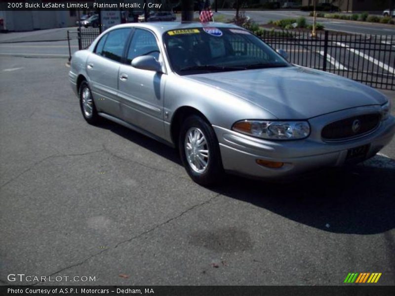 Platinum Metallic / Gray 2005 Buick LeSabre Limited